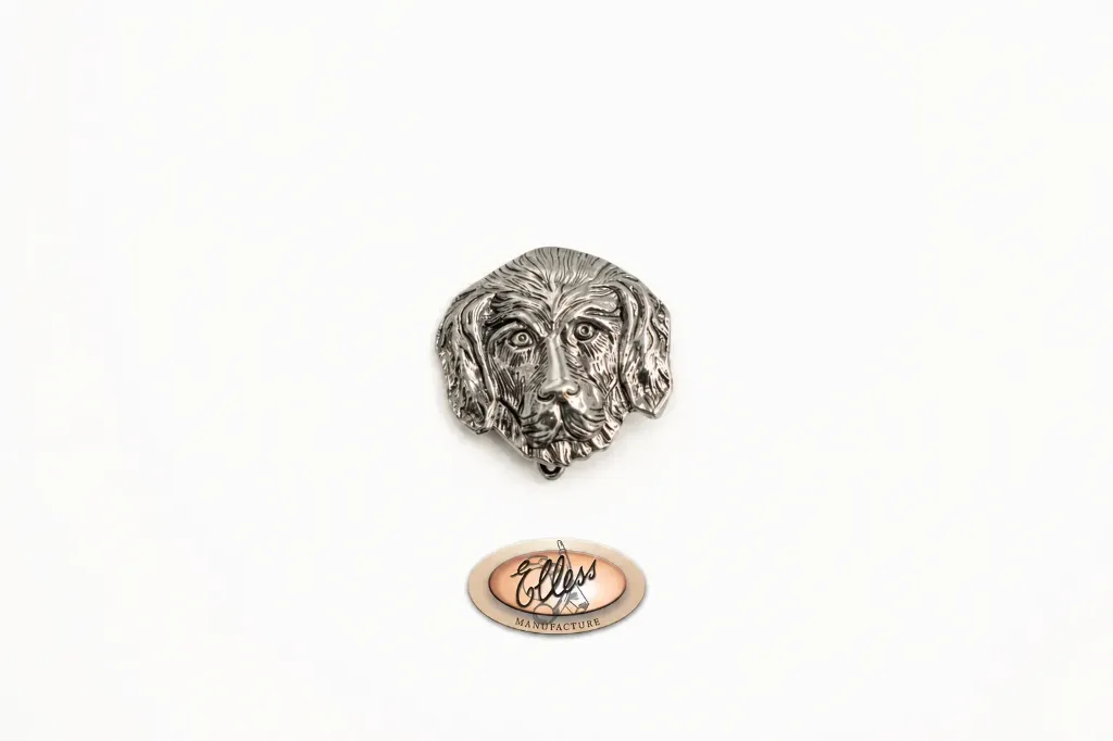 7176 - Broche - Tête de chien