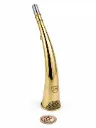 166/SP - Trompe sans Pavillon 35 cm polie "DIANE 35" - Embout Magnum - (*) - TOP des VENTES