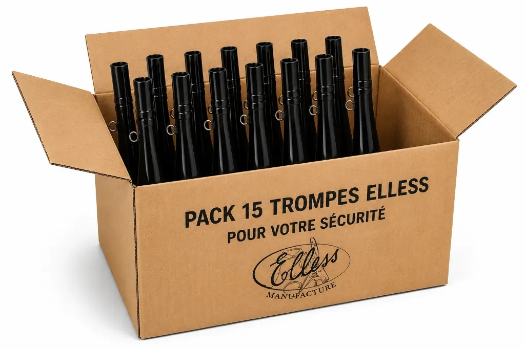 Pack 15 trompes pour ACCA