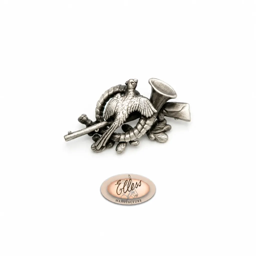 1288 - Broche - Chasse aux faisans