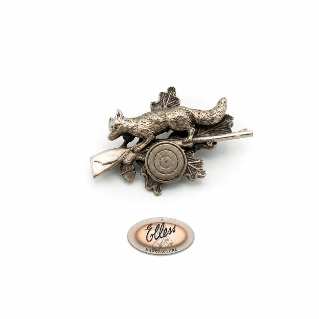 1294 - Broche - Chasse aux renards